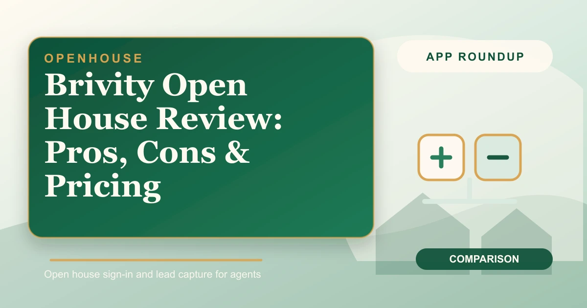 Brivity Open House Review: Pros, Cons & Pricing