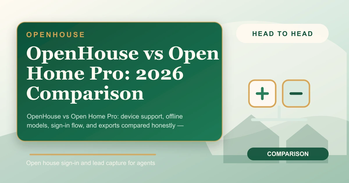 OpenHouse vs Open Home Pro: 2026 Comparison