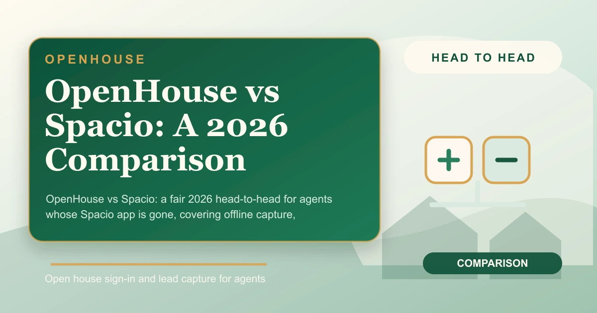 OpenHouse vs Spacio: A 2026 Comparison